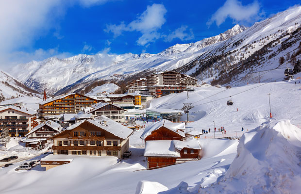 Skiurlaub in Hotels direkt an der Skipiste