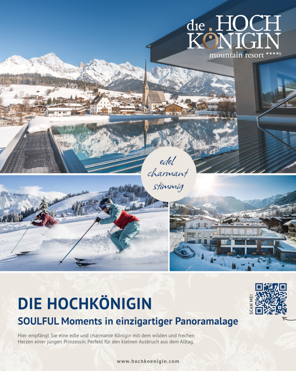 die HOCHKÖNIGIN - Familienskiurlaub im Wellnesshotel in Maria Alm in Salzburg