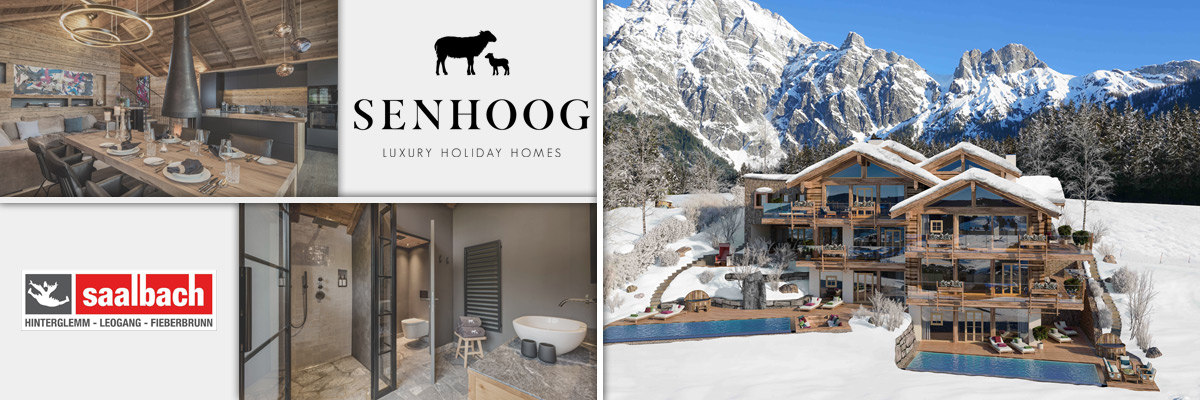 SENHOOG Leogang - Luxus-Chalets Familien-Skiurlaub Salzburger Land