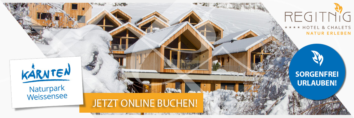 REGITNIG Chalets - Familien-Skiurlaub See-Chalet Weissensee Kärnten