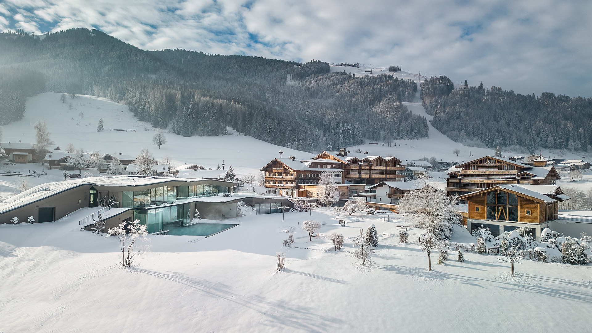 Skiurlaub in Leogang im Puradies Familyhotel